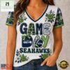 Seattle Seahawks NFL Football Flowers Team Pride V Neck T Shirt, Trendy NFL V Neck Tee 3 Seattle Seahawks NFL Football Flowers Team Pride V Neck T Shirt, Trendy NFL V Neck Tee Seattle Seahawks Nfl Football Flowers Team Pride V Neck T Shirt