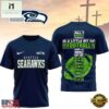 Seattle Seahawks NFL Whole Lot of Football Christian Cross 3D Shirt, NFL Sporty Shirt Seattle Seahawks Nfl Whole Lot OF Football Christian Cross 3D Shirt