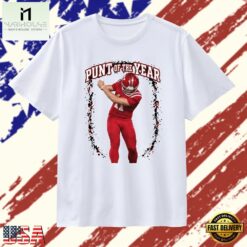 Sebastian Cheeks Wisconsin Badgers football number 11 Punt Of The Year T Shirt, Stylish 2D Graphic Shirt Sebastian Cheeks Wisconsin Badgers Football Number 11 Punt OF The Year T Shirt