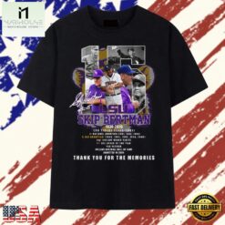 Skip Bertman LSU Tigers Legend Memorial 1938 2026 Graphic T Shirt, Stylish 2D Graphic Shirt Skip Bertman Lsu Tigers Legend Memorial 1938 2026 Graphic T Shirt