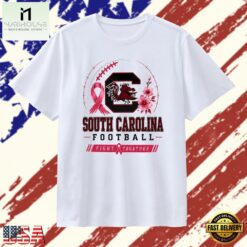 South Carolina Gamecocks Football Fight Together Breast Cancer Awareness T Shirt, Stylish 2D Graphic Shirt South Carolina Gamecocks Football Fight Together Breast Cancer Awareness T Shirt