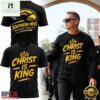 Southern Miss Golden Eagles Christ Is King 2026 T Shirt, Hot 3D Shirt Trend Southern Miss Golden Eagles Christ IS King 2026 T Shirt
