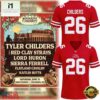 Special 2026 Tyler Childers x Ohio State Buckeyes Football Jersey, Trending Football Shirt Special 2026 Tyler Childers X Ohio State Buckeyes Football Jersey