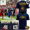 Special For Lou Notre Dame Fighting Irish Football Navy T Shirt, Hot 3D Shirt Trend Special For Lou Notre Dame Fighting Irish Football Navy T Shirt