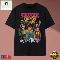 Stranger Things Tales From '85 We Are The Hellfire Club T Shirt, Music Fan 2D Shirt Stranger Things Tales From 85 WE Are The Hellfire Club T Shirt