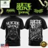 Suicide Silence Reminders of Hell Tour 2026 Graphic Black T Shirt, Popular 3D Music Tee Suicide Silence Reminders OF Hell Tour 2026 Graphic Black T Shirt