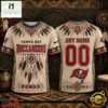 Tampa Bay Buccaneers 2026 NFL Native American Heritage 3D Shirt, NFL Sporty Shirt Tampa Bay Buccaneers 2026 Nfl Native American Heritage 3D Shirt