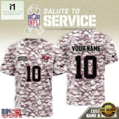 Tampa Bay Buccaneers 2026 NFL Salute to Service Camo New Design 3D Shirt, NFL Sporty Shirt Tampa Bay Buccaneers 2026 Nfl Salute TO Service Camo New Design 3D Shirt