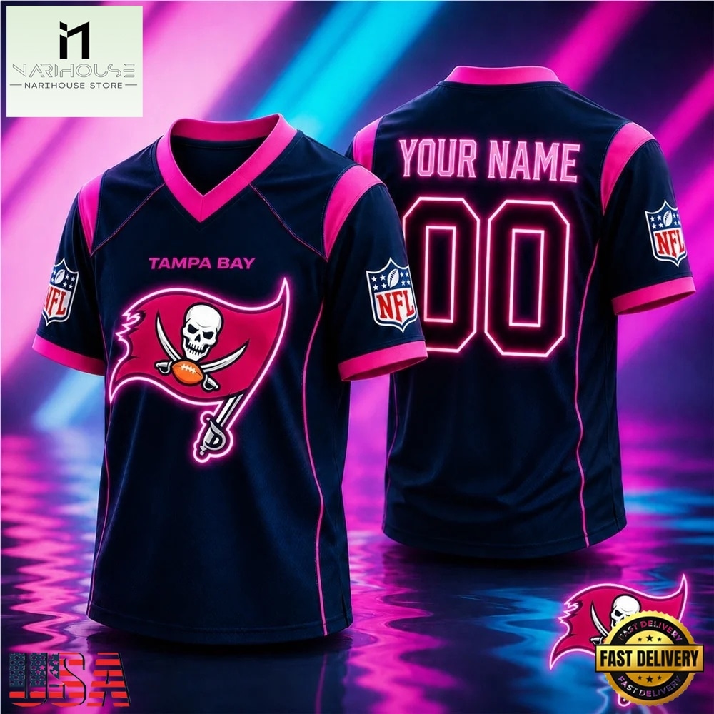 Tampa Bay Buccaneers NFL Electric Glow Custom Football Jersey, NFL Team Football Jersey Tampa Bay Buccaneers NFL Electric Glow Custom Football Jersey, NFL Team Football Jersey