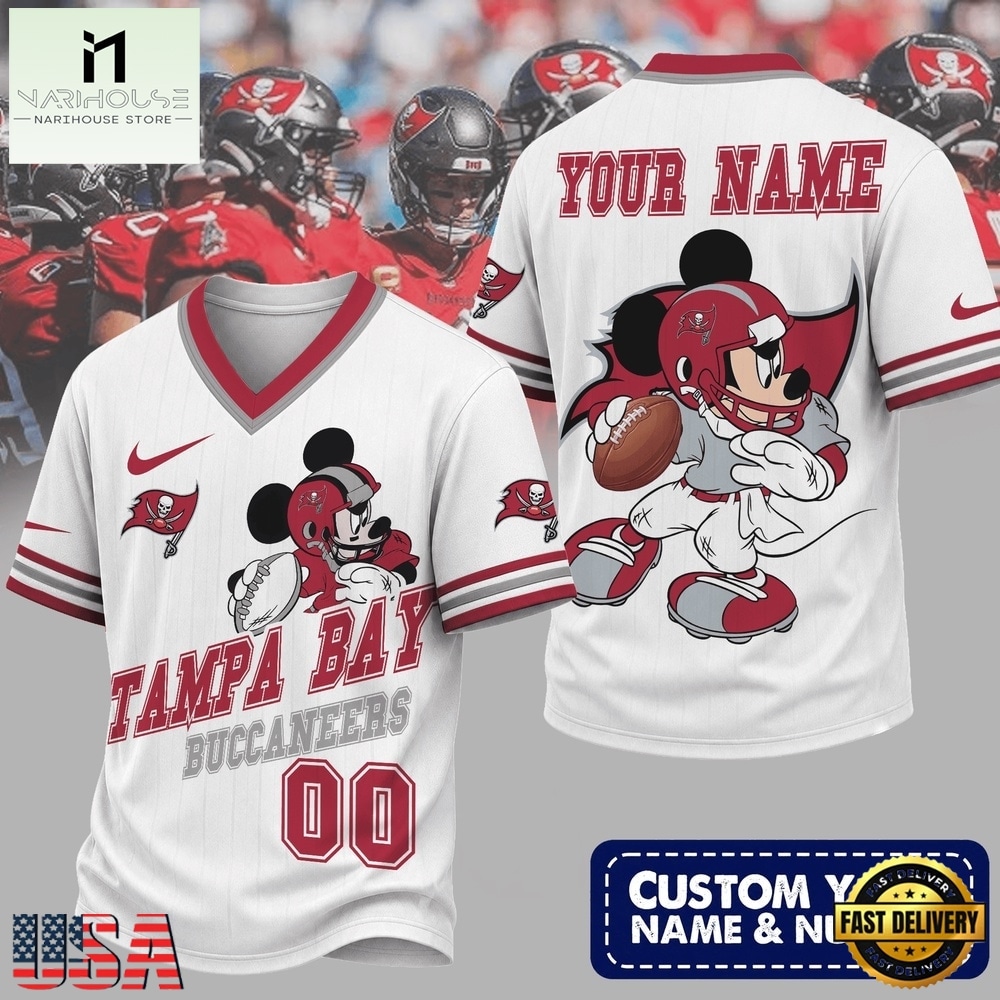 Tampa Bay Buccaneers NFL Mickey Quarterback Football Jersey, NFL Team Football Jersey Tampa Bay Buccaneers NFL Mickey Quarterback Football Jersey, NFL Team Football Jersey