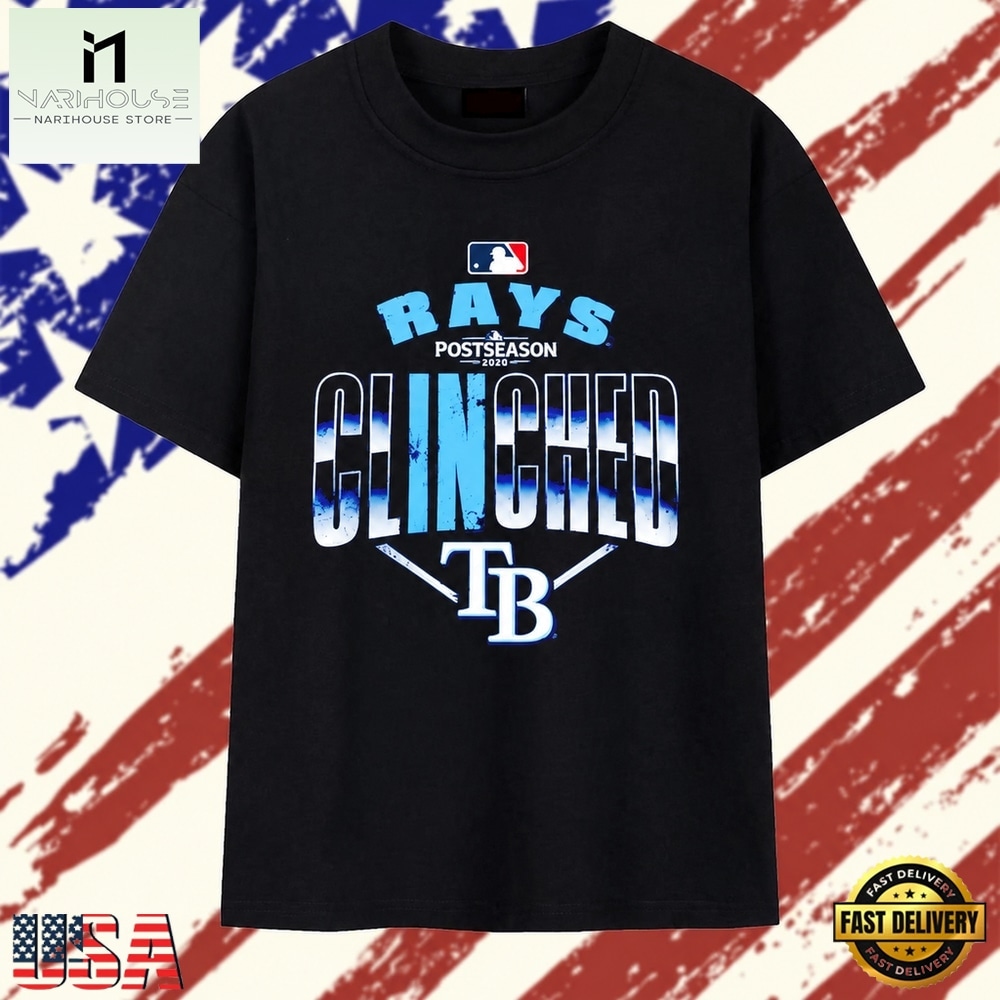 Tampa Bay Rays 2024 Postseason Clinched Vintage T Shirt, Stylish 2D Graphic Shirt Tampa Bay Rays 2024 Postseason Clinched Vintage T Shirt, Stylish 2D Graphic Shirt