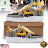 Tate McRae Baby Don't Get Greedy Grey & Yellow Pop Concert Air Force 1 Shoes, Music Artist AF1 Shoes Tate Mcrae Baby Don T Get Greedy Grey Yellow Pop Concert Air Force 1 Shoes