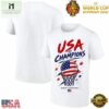 Team USA Womens Basketball FIBA World Cup 2026 White T Shirt, Stylish 2D Graphic Shirt Team Usa Womens Basketball Fiba World Cup 2026 White T Shirt