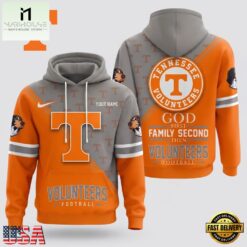 Tennessee Volunteers 2026 NCAA Personalized Faith Family Football Hoodie, NCAA College 3D Shirt Tennessee Volunteers 2026 Ncaa Personalized Faith Family Football Hoodie