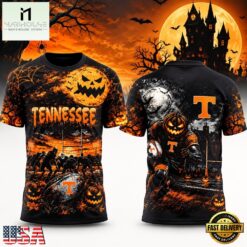 Tennessee Volunteers Halloween Day 2026 Special New T Shirt, Hot 3D Shirt Trend Tennessee Volunteers Halloween Day 2026 Special New T Shirt