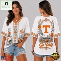 Tennessee Volunteers NCAA Collegiate Pride Collection V Neck T Shirt, NCAA College V Neck Tee Tennessee Volunteers Ncaa Collegiate Pride Collection V Neck T Shirt
