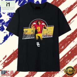 Terrell Anderson 9 USC Trojans Football Player T Shirt, Stylish 2D Graphic Shirt Terrell Anderson 9 Usc Trojans Football Player T Shirt