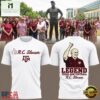 Texas A&M Aggies Honoring Coach R.C. Slocum 2026 White T Shirt, Hot 3D Shirt Trend Texas A M Aggies Honoring Coach R C Slocum 2026 White T Shirt