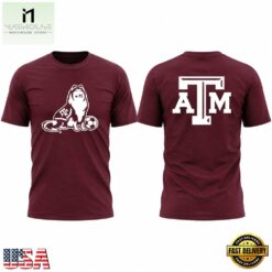 Texas A&M Aggies Soccer Reveillix Maroon 2026 T Shirt, Hot 3D Shirt Trend Texas A M Aggies Soccer Reveillix Maroon 2026 T Shirt