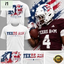 Texas A&M Aggies x Salute to Service Limited Edition 2026 White Shirt, Hot 3D Shirt Trend Texas A M Aggies X Salute TO Service Limited Edition 2026 White Shirt