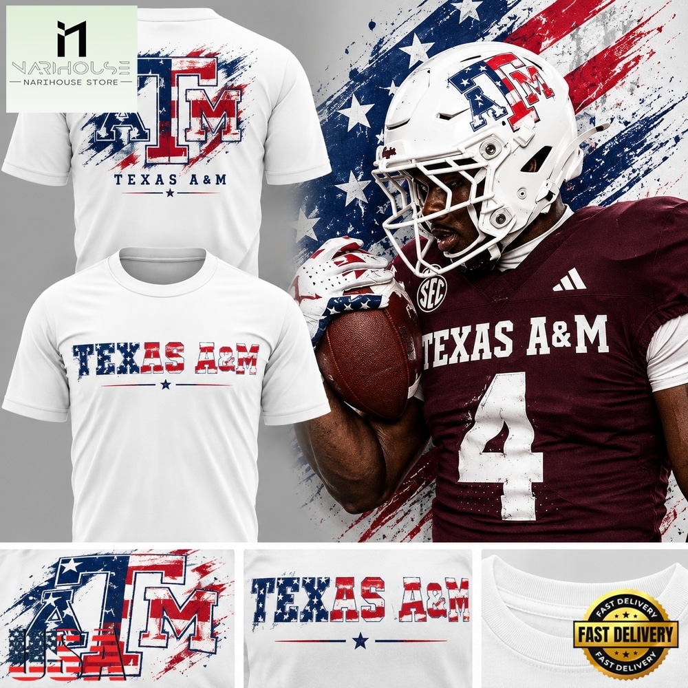 Texas A&M Aggies x Salute to Service Limited Edition 2026 White Shirt, Hot 3D Shirt Trend Texas A&M Aggies x Salute to Service Limited Edition 2026 White Shirt, Hot 3D Shirt Trend