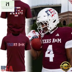 Texas A&M Football Salute to Service Limited Edition 3D Shirt, Hot 3D Shirt Trend Texas A M Football Salute TO Service Limited Edition 3D Shirt