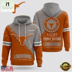 Texas Longhorns 2026 NCAA Personalized Faith Family Football Hoodie, NCAA College 3D Shirt Texas Longhorns 2026 Ncaa Personalized Faith Family Football Hoodie