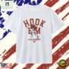 Texas Longhorns Arch Manning Hook ‘Em T Shirt, Stylish 2D Graphic Shirt Texas Longhorns Arch Manning Hook EM T Shirt