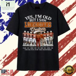 Texas Longhorns Football Greatness Legends Signatures Vintage T Shirt, Stylish 2D Graphic Shirt Texas Longhorns Football Greatness Legends Signatures Vintage T Shirt