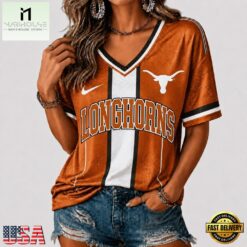 Texas Longhorns NCAA Rivalry Game Spirit V neck T Shirt, NCAA College V Neck Tee Texas Longhorns Ncaa Rivalry Game Spirit V Neck T Shirt