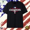Texas Rangers AL West Division Champions 2026 MLB Baseball Graphic T Shirt, Stylish 2D Graphic Shirt 3 Texas Rangers AL West Division Champions 2026 MLB Baseball Graphic T Shirt, Stylish 2D Graphic Shirt Texas Rangers AL West Division Champions 2026 Mlb Baseball Graphic T Shirt