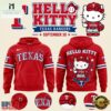 Texas Rangers x Hello Kitty 2026 Special New Hoodie, Hot 3D Shirt Trend Texas Rangers X Hello Kitty 2026 Special New Hoodie