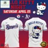 Texas Rangers x Hello Kitty Night 2026 Limited Edition T Shirt, Hot 3D Shirt Trend Texas Rangers X Hello Kitty Night 2026 Limited Edition T Shirt