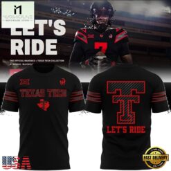 Texas Tech Red Raiders Football Let's Ride 2026 Limited Edition T Shirt, Hot 3D Shirt Trend Texas Tech Red Raiders Football Let S Ride 2026 Limited Edition T Shirt