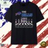 The Bills USA 250 Abbey Road Legends Signatures Vintage T Shirt, Stylish 2D Graphic Shirt The Bills Usa 250 Abbey Road Legends Signatures Vintage T Shirt