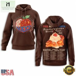 The Black Keys Peaches ‘n Kream World Tour 2026 Hoodie Shirt, Popular 3D Music Tee The Black Keys Peaches N Kream World Tour 2026 Hoodie Shirt