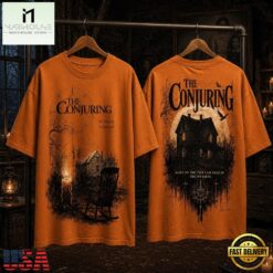 The Conjuring Haunted House Halloween 3D Shirt, Popular 3D Music Tee The Conjuring Haunted House Halloween 3D Shirt
