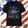 The Cowboys Legends Signatures Abbey Road Graphic T Shirt, Stylish 2D Graphic Shirt The Cowboys Legends Signatures Abbey Road Graphic T Shirt