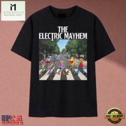 The Electric Mayhem Muppets Abbey Road Abbey Road Crossing Vintage T Shirt, Music Fan 2D Shirt The Electric Mayhem Muppets Abbey Road Abbey Road Crossing Vintage T Shirt