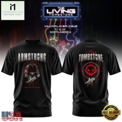 The Living Tombstone Multiplayer Tour 2026 Amstrong T Shirt, Popular 3D Music Tee The Living Tombstone Multiplayer Tour 2026 Amstrong T Shirt