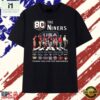 The Niners 80 Years Super Bowl Champions Abbey Road Signatures T Shirt, Stylish 2D Graphic Shirt The Niners 80 Years Super Bowl Champions Abbey Road Signatures T Shirt