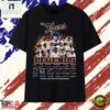 The Tigers Legends Signatures Thank You For The Memories T Shirt, Stylish 2D Graphic Shirt The Tigers Legends Signatures Thank You For The Memories T Shirt