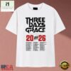 Three Days Grace 2026 World Tour Dates White T Shirt, Music Fan 2D Shirt 2 Three Days Grace 2026 World Tour Dates White T Shirt, Music Fan 2D Shirt Three Days Grace 2026 World Tour Dates White T Shirt