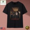 Three Days Grace Stencil Block Logo Alienation Graphic T Shirt, Music Fan 2D Shirt Three Days Grace Stencil Block Logo Alienation Graphic T Shirt