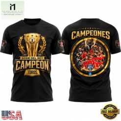 Toros de Tijuana EL GRITO DE CAMPEON RETUMBA EN LA FRONTERA 2026 3D Shirt, Hot 3D Shirt Trend Toros DE Tijuana EL Grito DE Campeon Retumba EN LA Frontera 2026 3D Shirt
