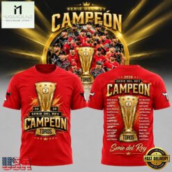 Toros de Tijuana EL GRITO DE CAMPEON RETUMBA EN LA FRONTERA 2026 Red T Shirt, Hot 3D Shirt Trend Toros DE Tijuana EL Grito DE Campeon Retumba EN LA Frontera 2026 Red T Shirt