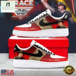 Trace Adkins 30th Anniversary Tour Custom Air Force 1 Shoes, Music Artist AF1 Shoes Trace Adkins 30th Anniversary Tour Custom Air Force 1 Shoes
