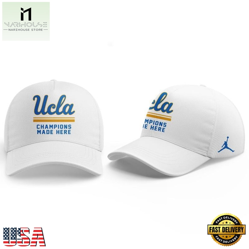 UCLA Bruins Champions Made Here Airplane Mode Cap, Trending Cap Style UCLA Bruins Champions Made Here Airplane Mode Cap, Trending Cap Style