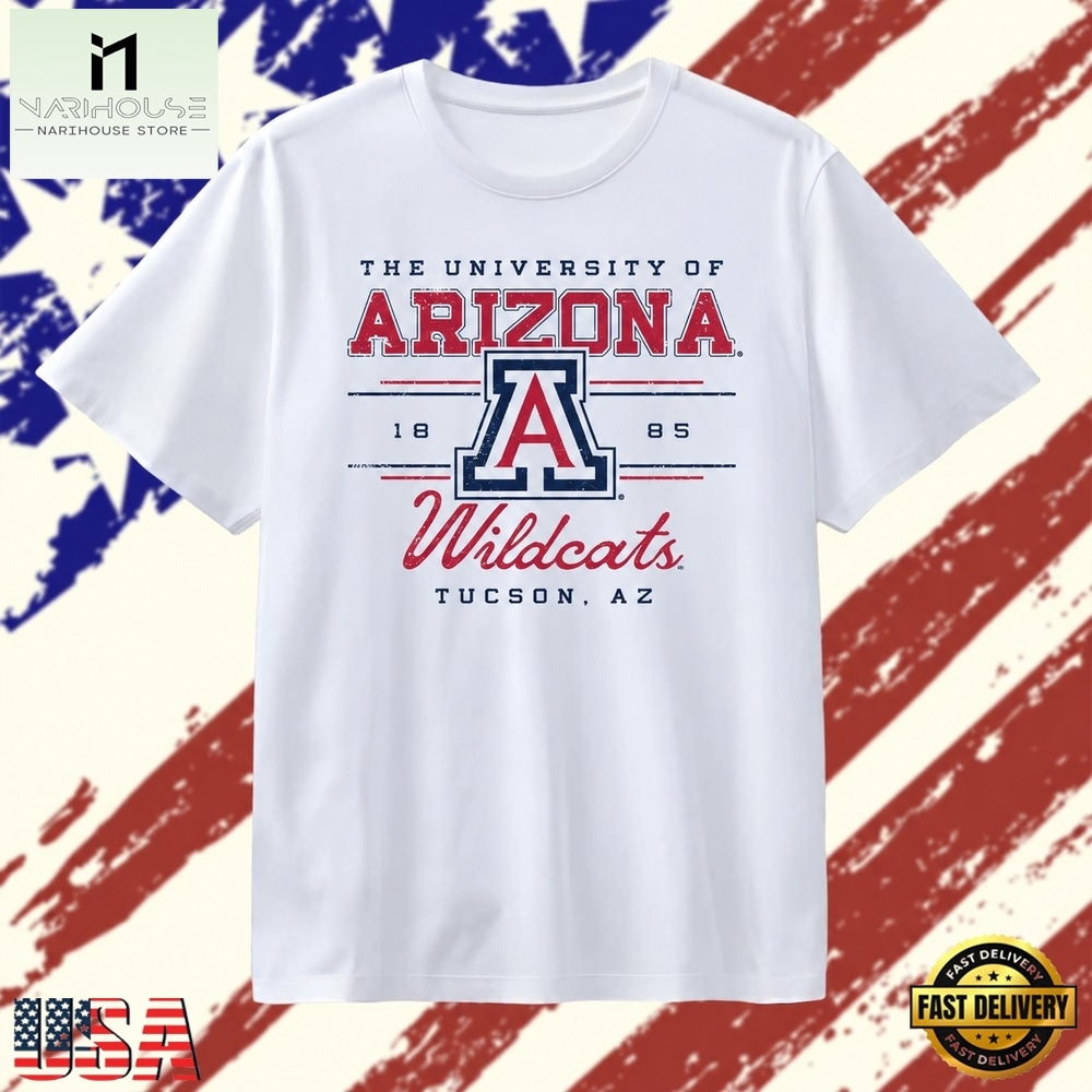 University of Arizona Wildcats 1885 Tucson AZ T Shirt, Stylish 2D Graphic Shirt University of Arizona Wildcats 1885 Tucson AZ T Shirt, Stylish 2D Graphic Shirt