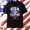 USA Champions FIBA Women’s Basketball World Cup 2026 T Shirt, Stylish 2D Graphic Shirt Usa Champions Fiba Women S Basketball World Cup 2026 T Shirt